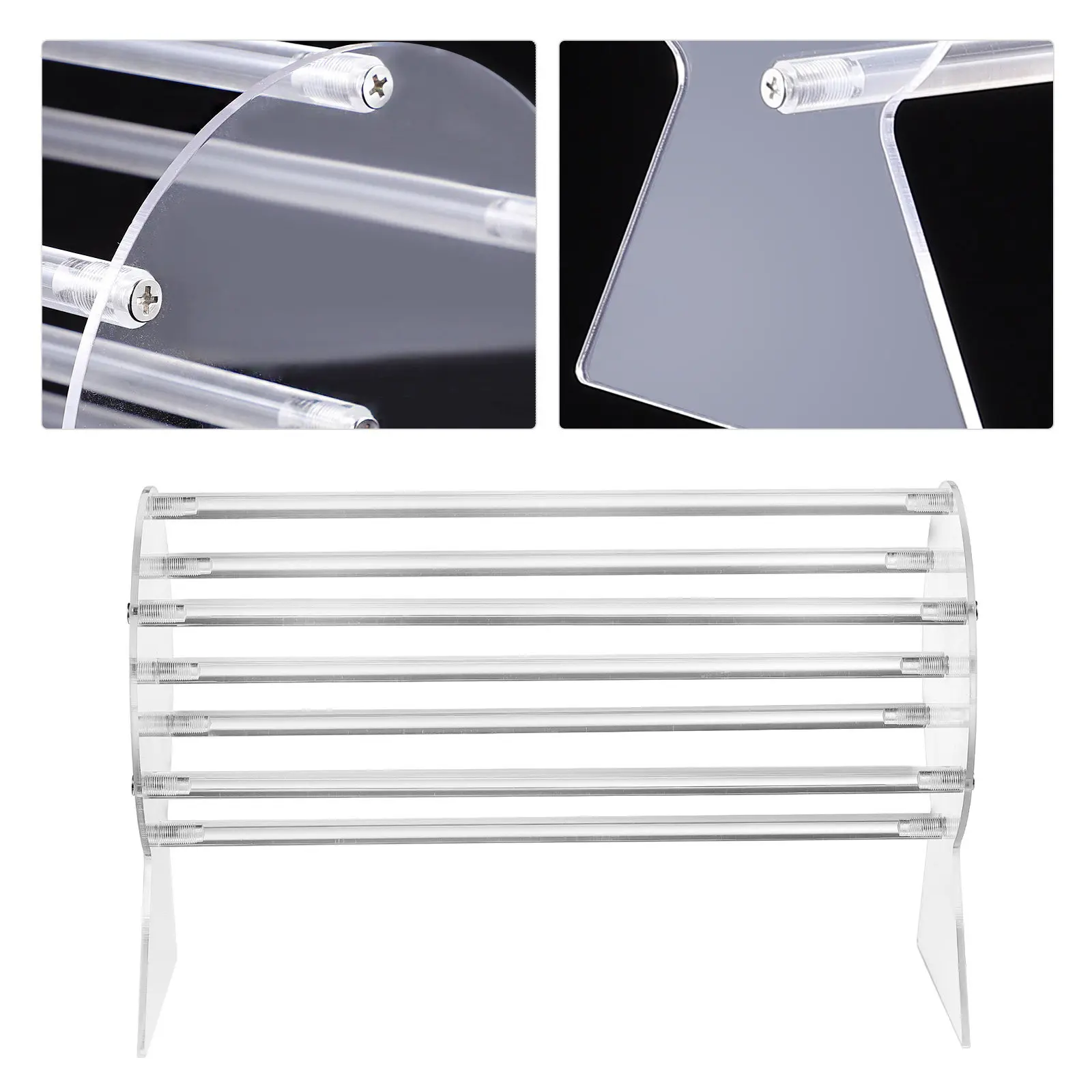 

Premium Acrylic Headbands Display Rack Clear Transparent Organizer for Hair Accessories Jewelry Boutique Store Retail Shop