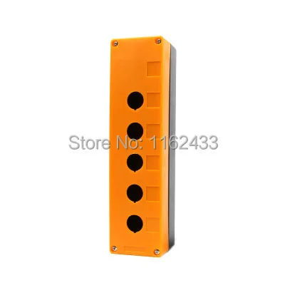 

BX5-22 5 hole push button switch box for 22mm mounting hole push button