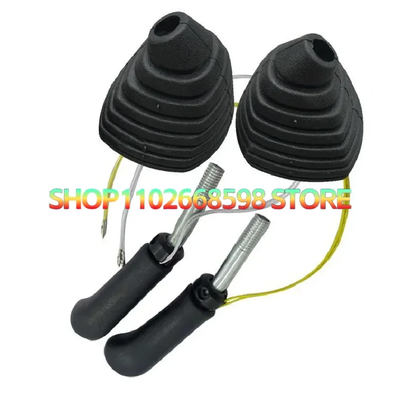 Excavator Operating Lever Handle and  Dirt-Proof Cover for Caterpillars E320B/C CAT E200 305.5 307 308 312 313 336 B/C