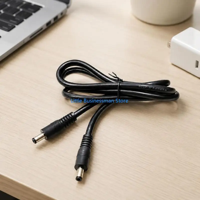 Camera Power Connection DC5525 to DC5521 Cable Copper Cores for Matching Devices M76A