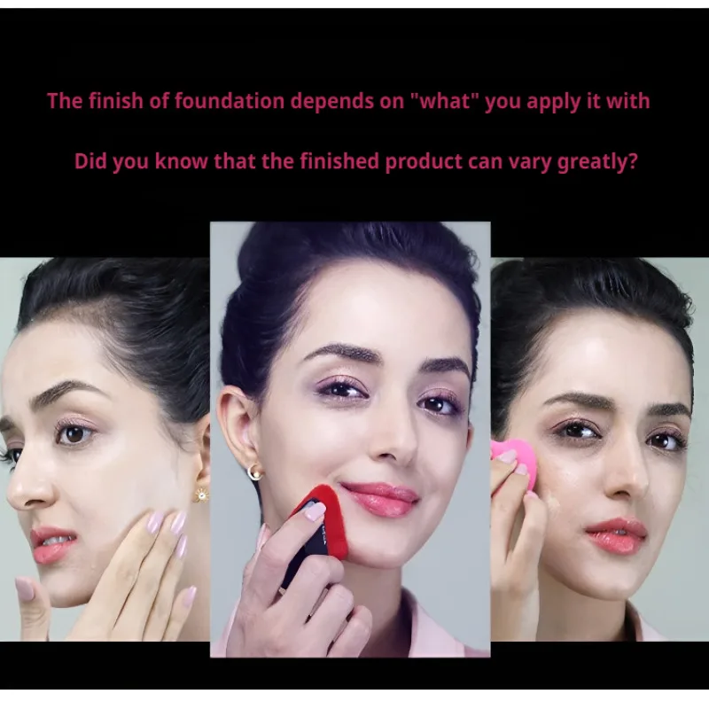 

Shorten the title to Makeup Brush for Contouring and Cleaning Dusting with Soft, Curved Design