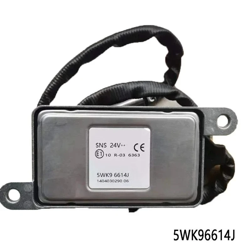 

5WK96614J 5WK9 6614J New NOX Sensor Nitrogen Oxygen Sensor For HYUNDAI-24V 2965084700 29650-84700 Car-styling