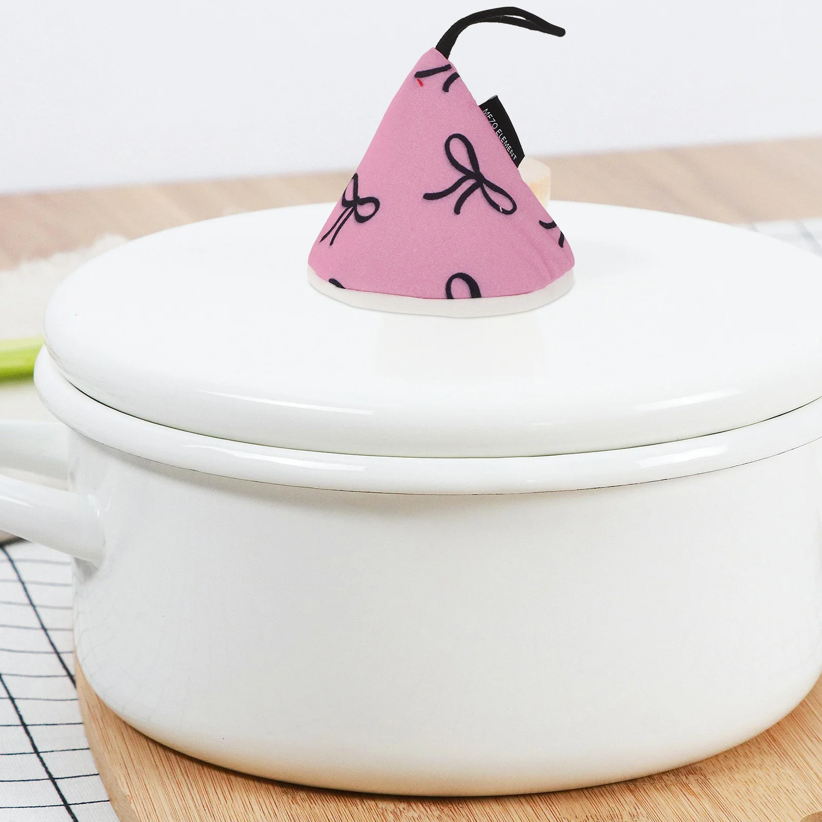 

2pcs Anti-Scald Lid Knob Covers Heat Resistant Pot Handle Protectors Reusable Kitchen Gadgets Insulated Design For Pots Pans