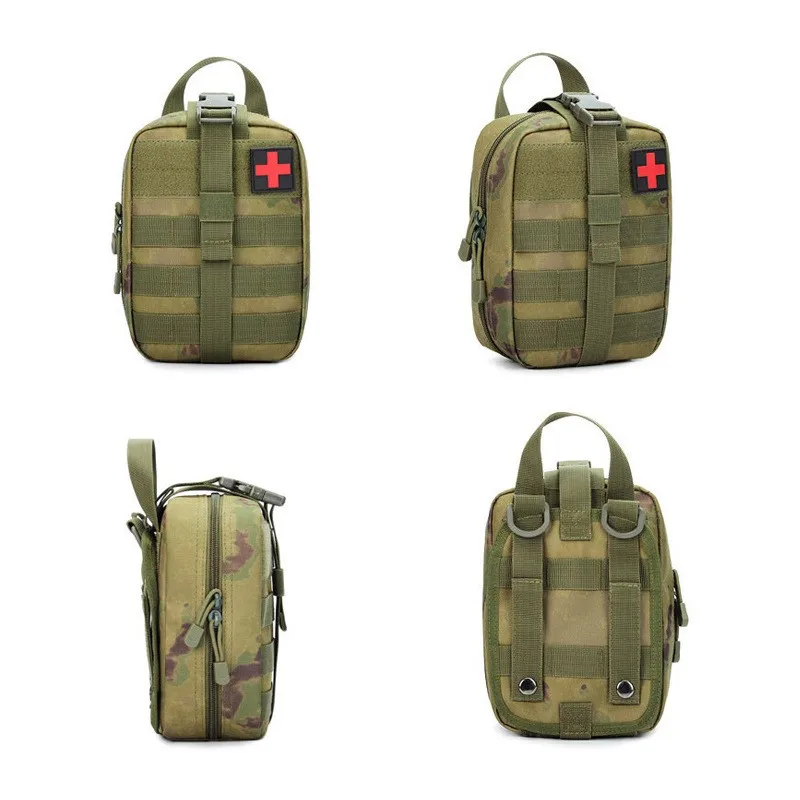 Outdoor Tactical Portable Emergency Kit Contains the Travel Emergency Multifunctional First Aid Kit