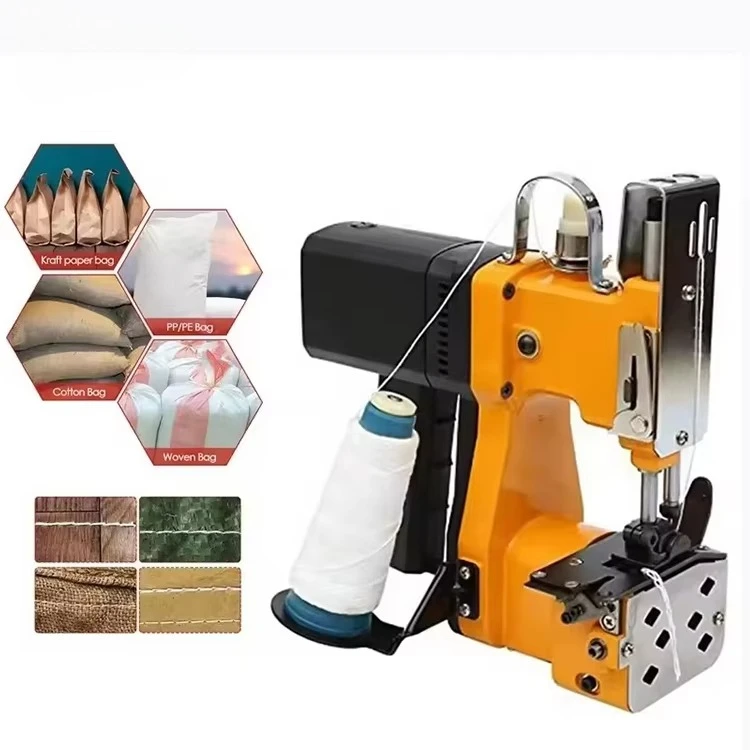 

Портативные швейные машины для мешков и ручные электрические промышленные закаточные машины для тканых мешков