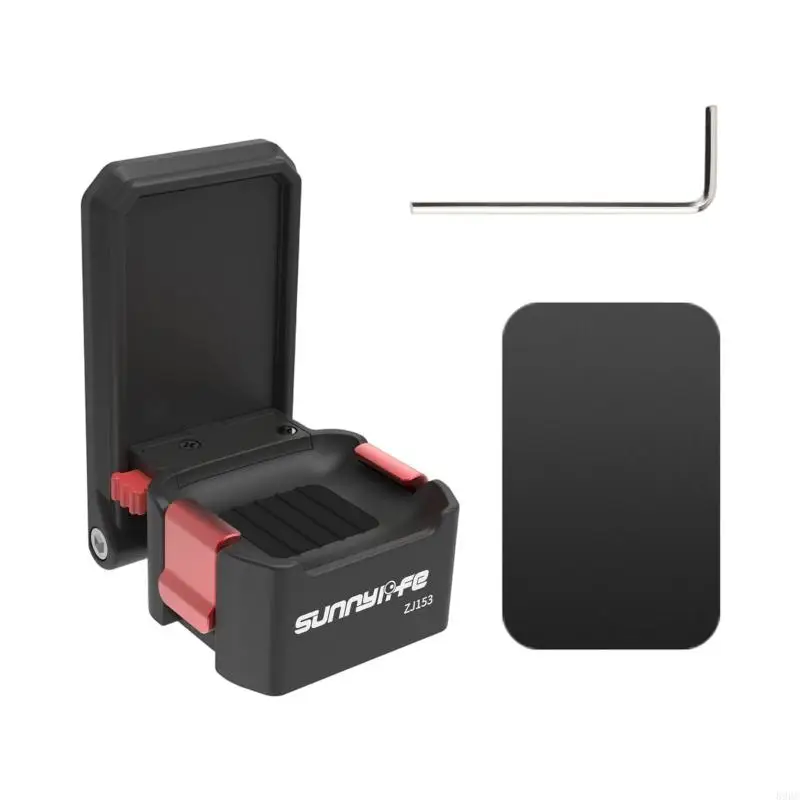 Support caméra multifonctionnel pour support caméra Pocket 3/4, comprenant mécanisme détachement rap
