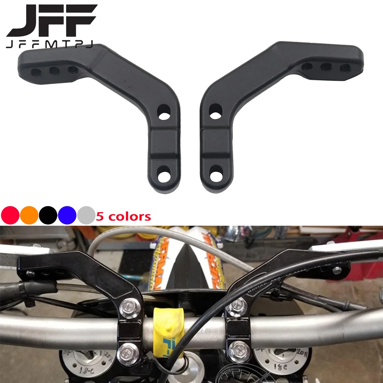 Motorcycle CNC Hand Guard Installation Fixed Bracket 28mm For KTM SX SXF XC XCF EXC EXCF XCW XCWF TPI SIX DAYS 125-500 2008-2024