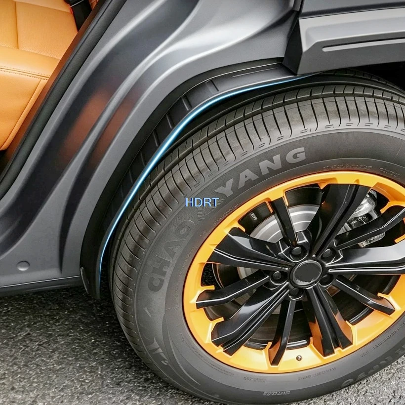 Für GWM Haval Raptor/V7/H7 B26 2025 + Auto-Styling Vorder- und Hinterrad-Kotflügel-Innenschutz Schmutzfänger Spritzschutz Zubehör – Detail 1