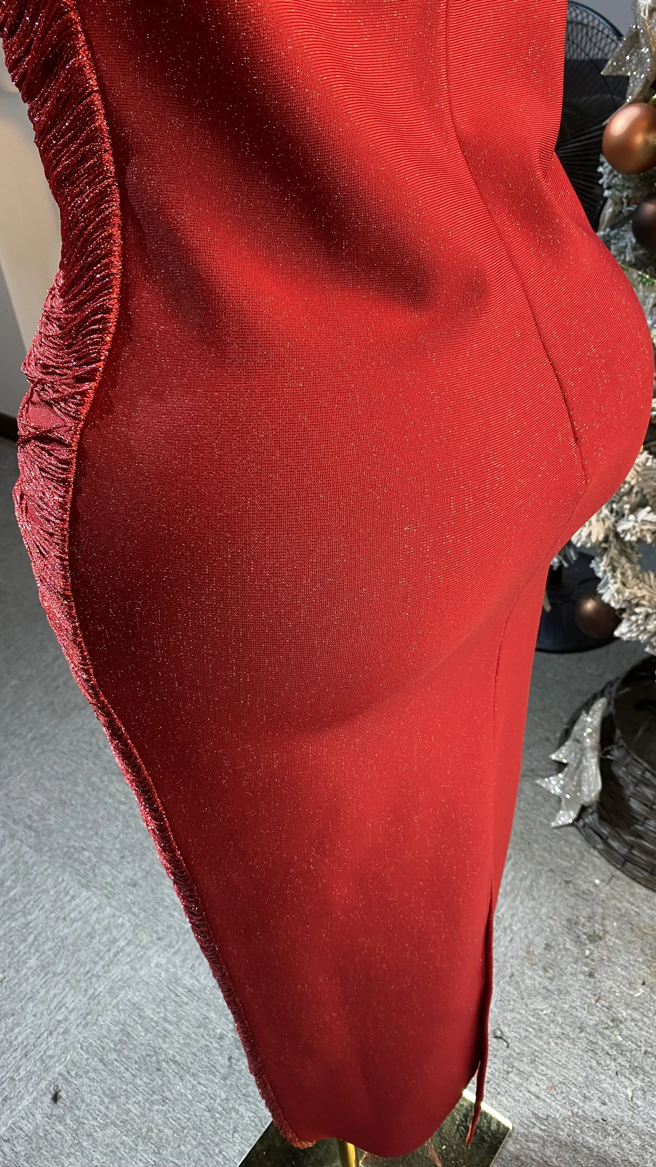 فستان ماكسي أنيق بدون ظهر، فستان سهرة نسائي أنيق.-GZXX319 #3