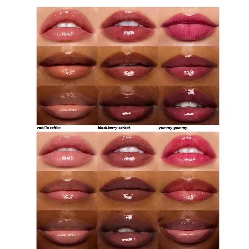 Brillo Labial Navideño Elf, Bálsamo Labial Hidratante y Protector, Prebase para Labios, Embellecedor de Labios, Nuevo Primer Verde para Maquillaje