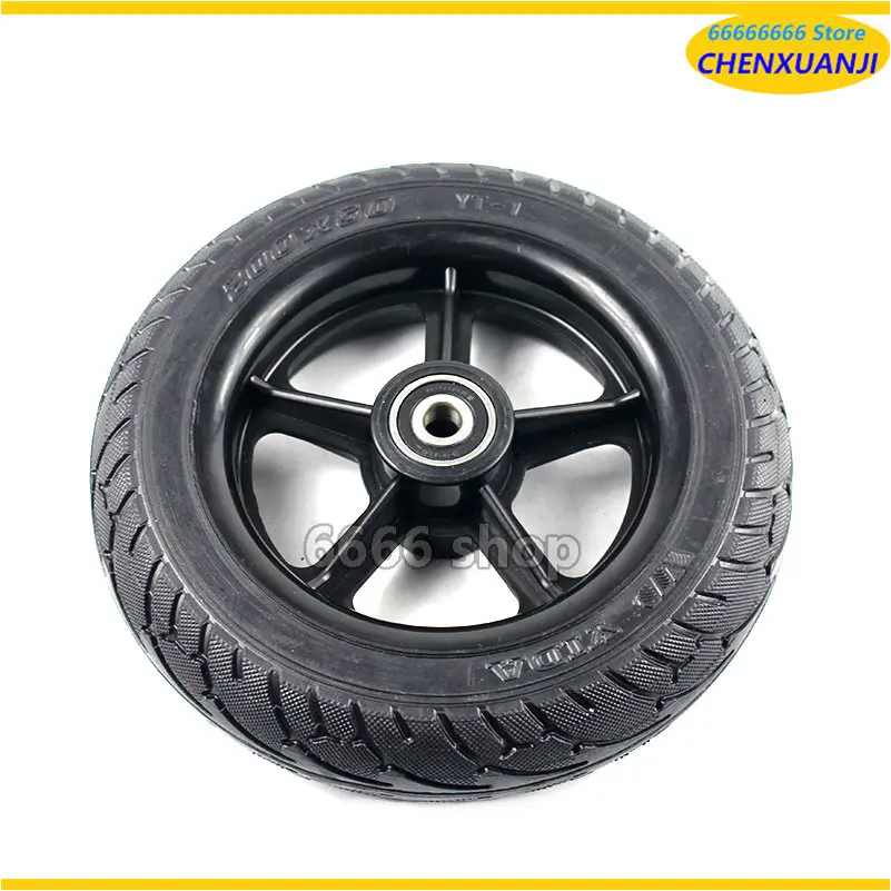 8 Inch Solid Wheels 200X50 Mm Solid Tyre Wheel with Bearing, Rubber Tires, Power Wheelchair Caster Electric Scooter Wheels