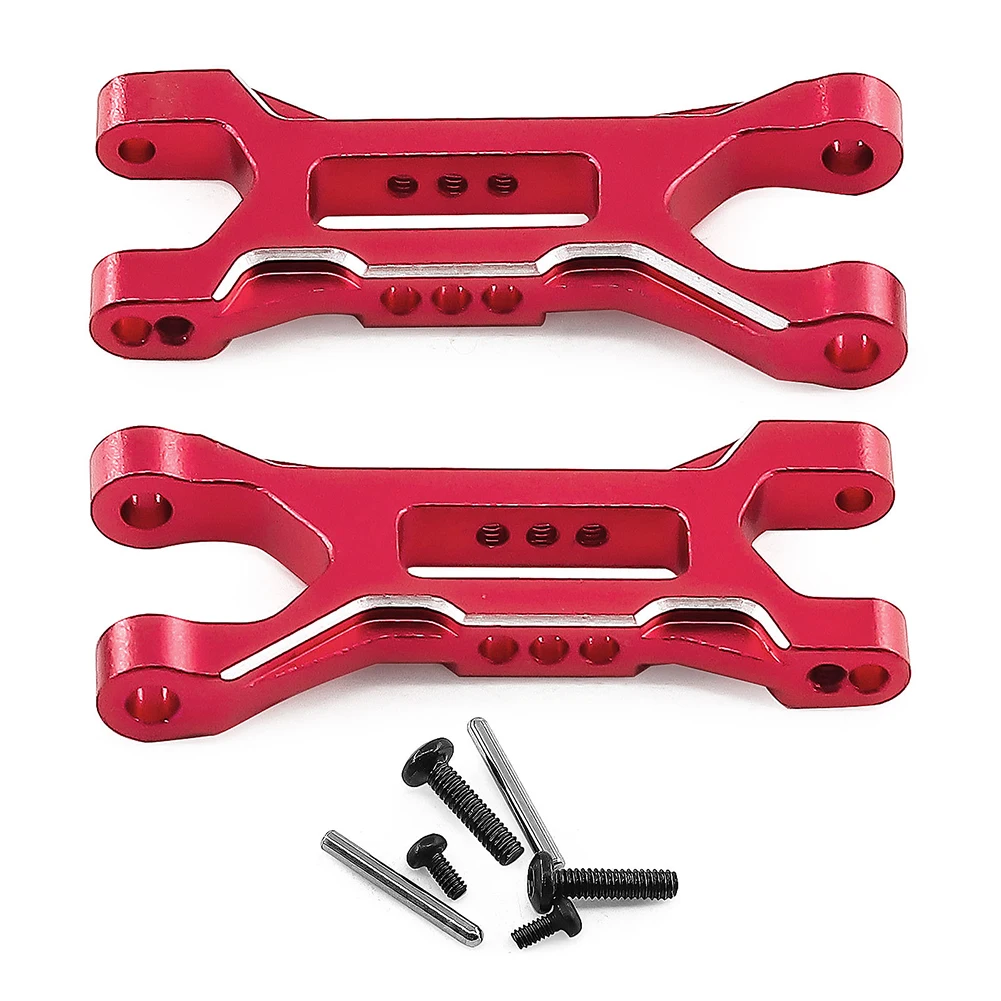 2Pcs Aluminum Alloy Front Lower Arms Compatible with Losi 1/24 Micro-B 2WD BUGGY