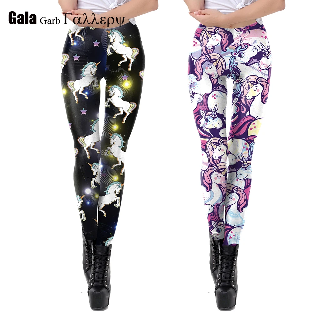 

Красочные женские леггинсы с единорогом, брюки с 3D принтом, уличная одежда, леггинсы, 2026, новые женские спортивные штаны для йоги