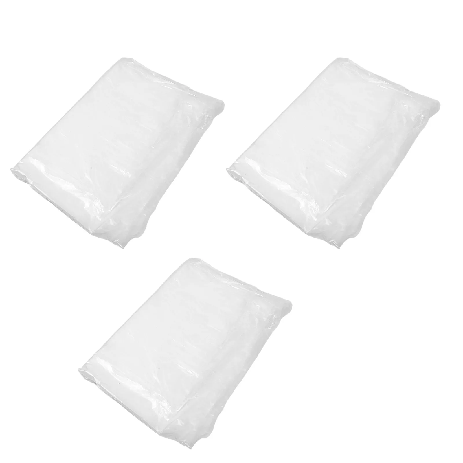 3Pcs Agricultural Plastic Cover Greenhouse Plastic Sheeting for Early Spring Vegetable Frost Protection Lightweight Flexible