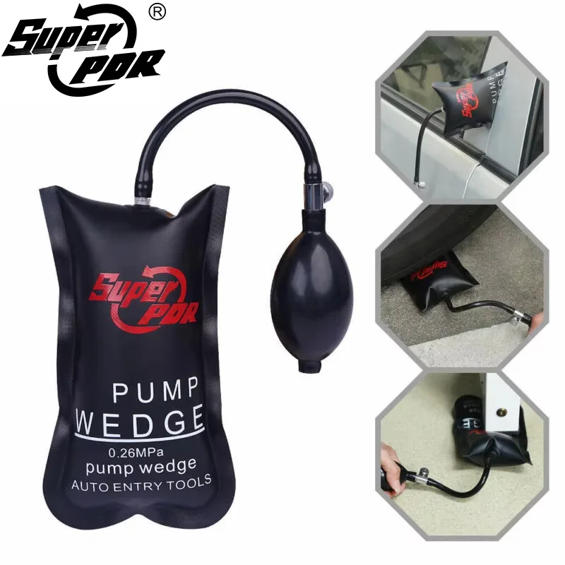 طقم سوبر بي دي آر محترف أدوات فتح أقفال سيارة مضخة هواء وتد أدوات أقفال السيارات إصلاح نافذة باب المركبة #1
