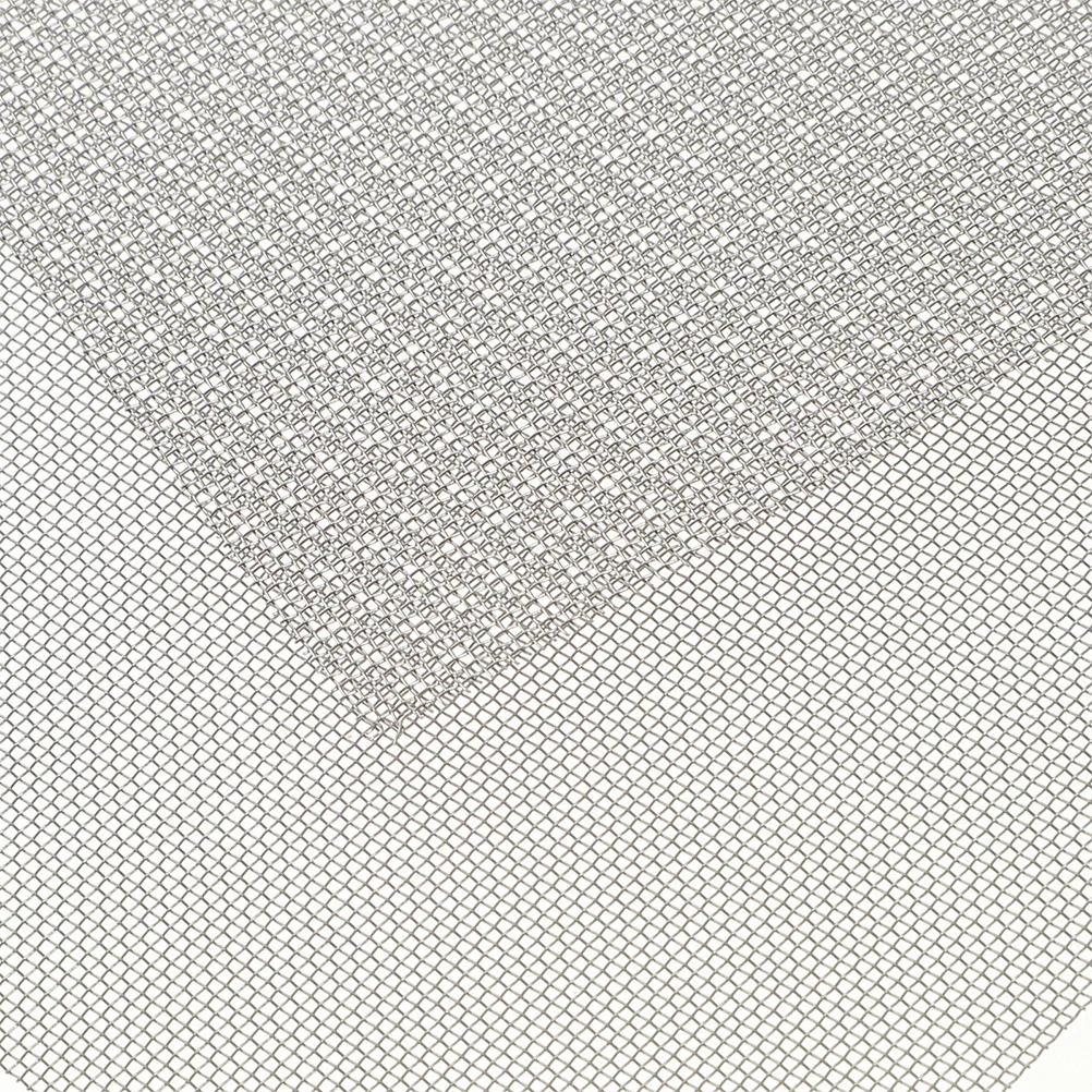 

12Pcs Bumper Repair Mesh Fine Stainless Steel Wire Screen Metal Mesh Screen for Seamless Car Bumper Restoration