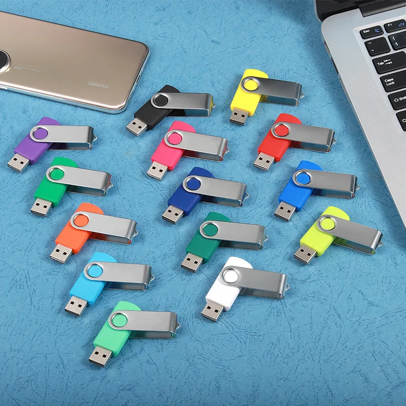 

Free Custom Laser Engraving Metal Clip Color USB2.0 High-speed Flash Drive 2GB 4GB 8GB 16GB 32GB 64GB 128GB