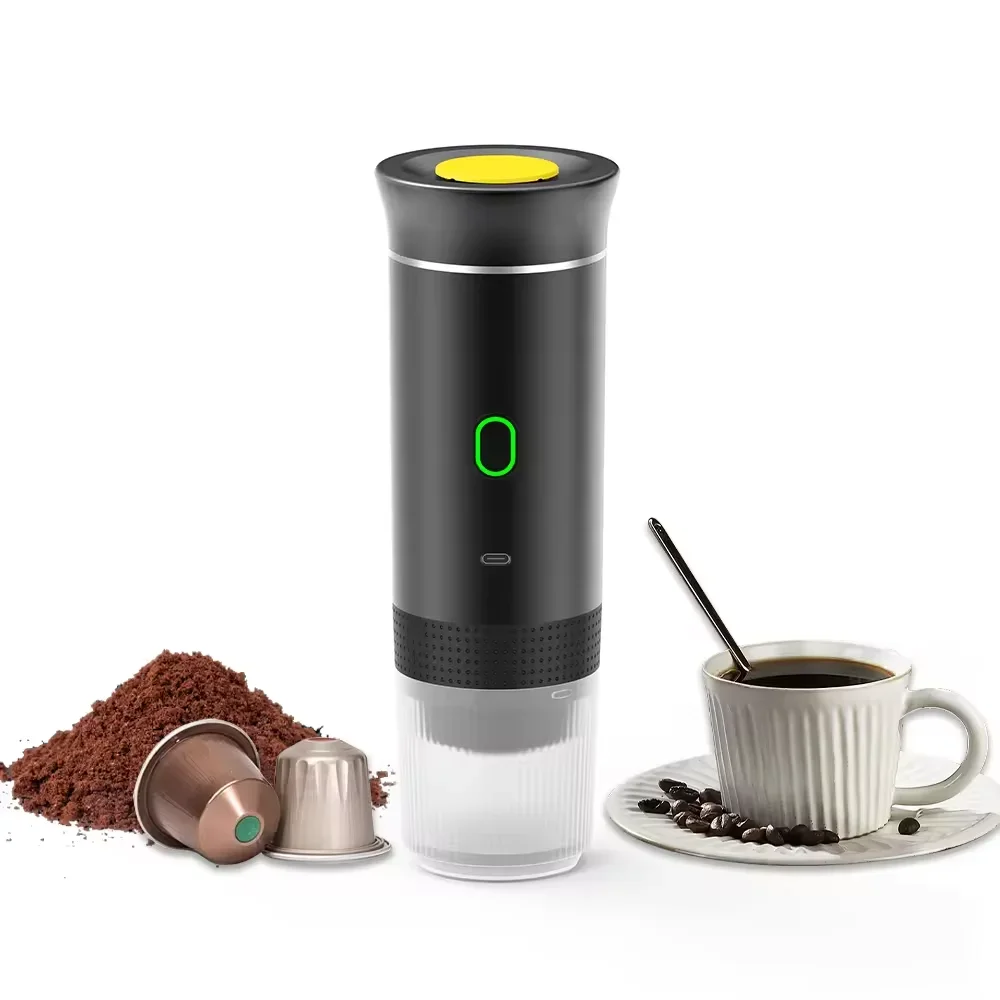 Portable Espresso Maker Compatible Various Capsule Coffee Powder Makers Machine