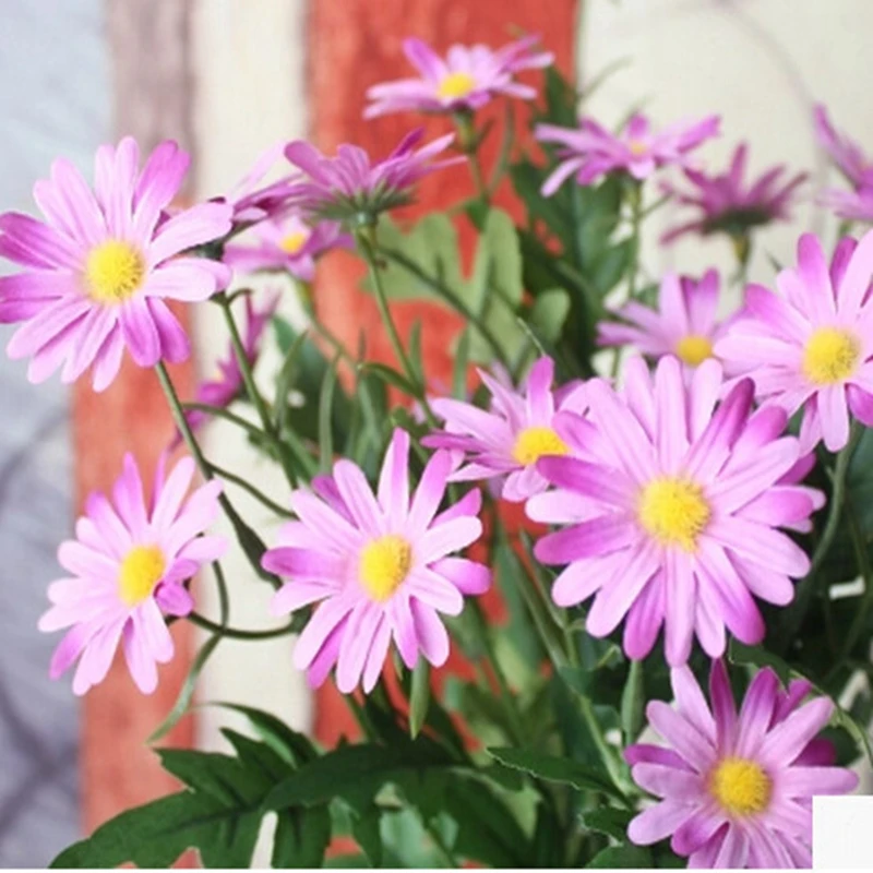 Pastoral style of high-quality Daisy Flower simulation flowers decorate the living room decoration Home Furnishing