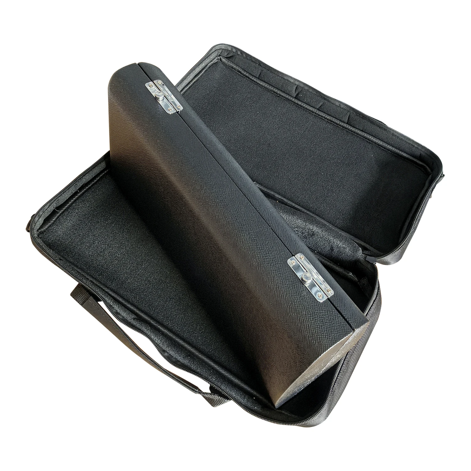 

Hooqu Fashion Package Clarinet Case With Canvas Surface Wood Material Hard Case