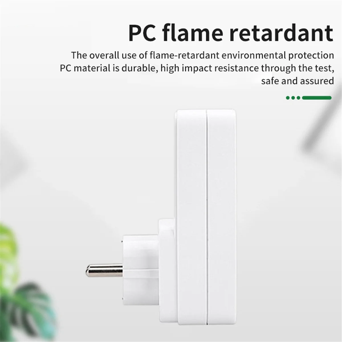 

ABNP Protector Voltage Relay Electrical Socket, Refrigerator Voltage Protector Multifunctional for Home Appliance EU Plug