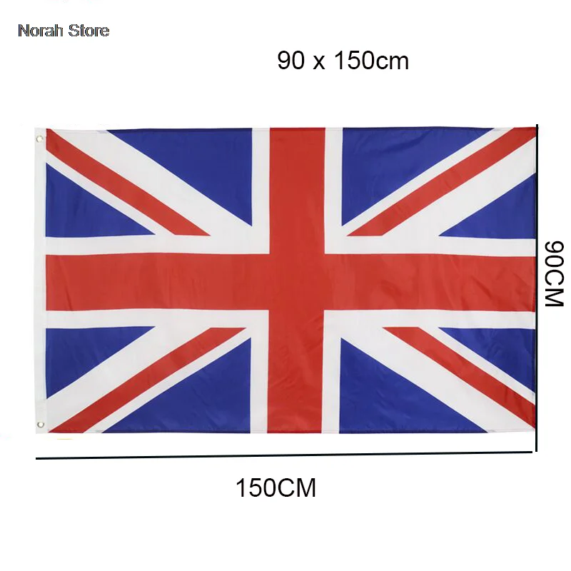 1PC 90*150cm United Kingdom Polyester england scotland northern ireland British National Banner European Countries Britain Flags