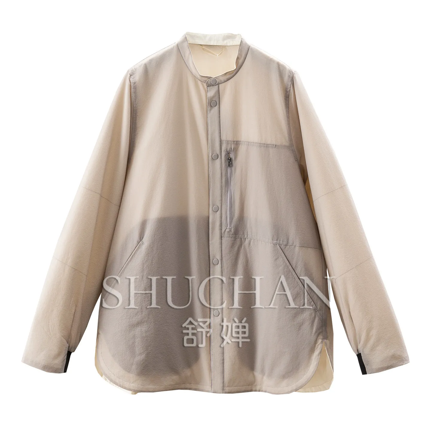 Light Legal Loose Double-sided Wear Thin Texture Cotton Jacket Female F169 Women Jackets Winter Coat Jacket