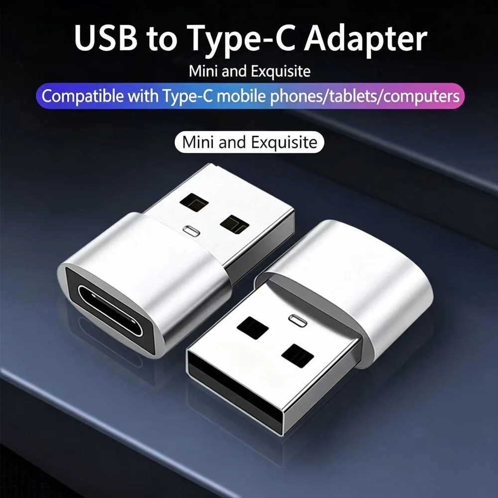 TYPEC female to USB male 2.0 mobile phone Charging USB 3.0 Type-C OTG Date Adapter Usb C Male To Type C Otg Charger Converter