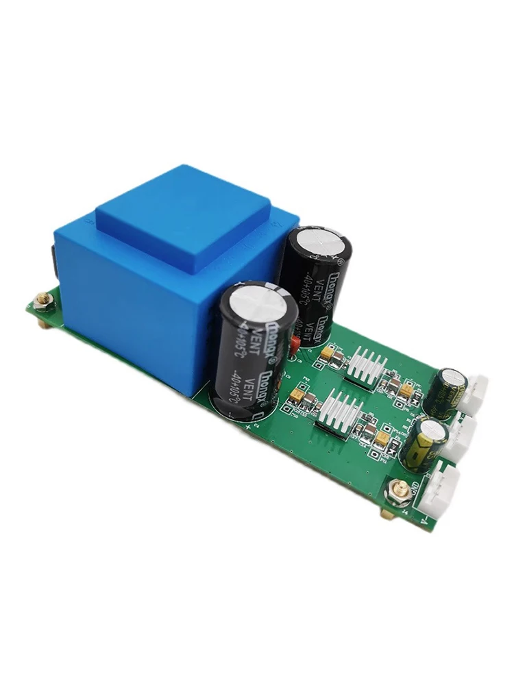 AC-DC Linear Power Supply AC220V To ± DC12V1A/± DC5V1A Dual Power Supply Ultra-low Ripple