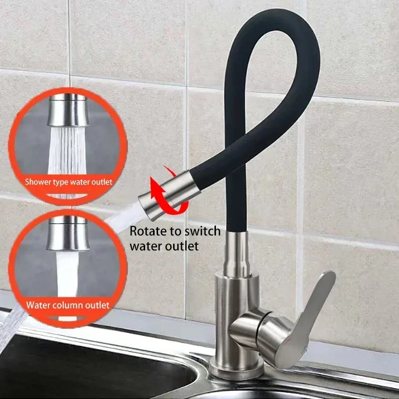 Kitchen Faucet Hot and Cold Water Two in One Washing Basin Universal Single Cold Face Wash Household Sink Washing Dishes Basin