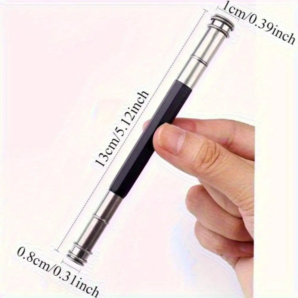 2pcs Dual Head Extendable Pencil Holder,Portable Adjustable Sketch Drawing Tool.Compatible with Multiple Pencils,Outdoor Drawing