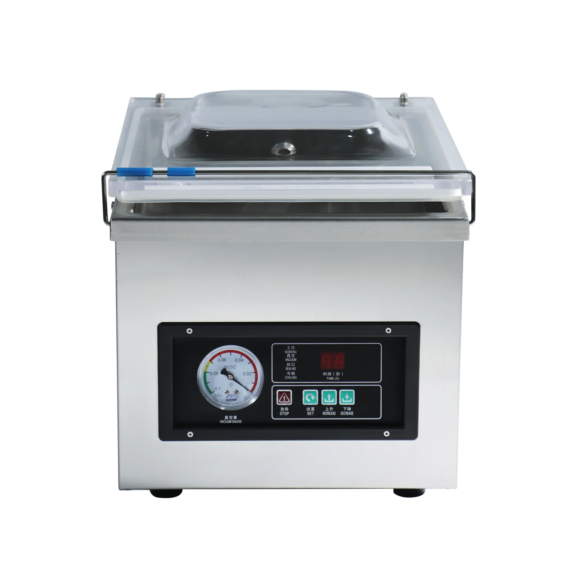 

Stainless Steel DZ-260 A3 Table-style Vacuum Packaging Machine Small Model Food Vegetables Fruits Packaging Machine