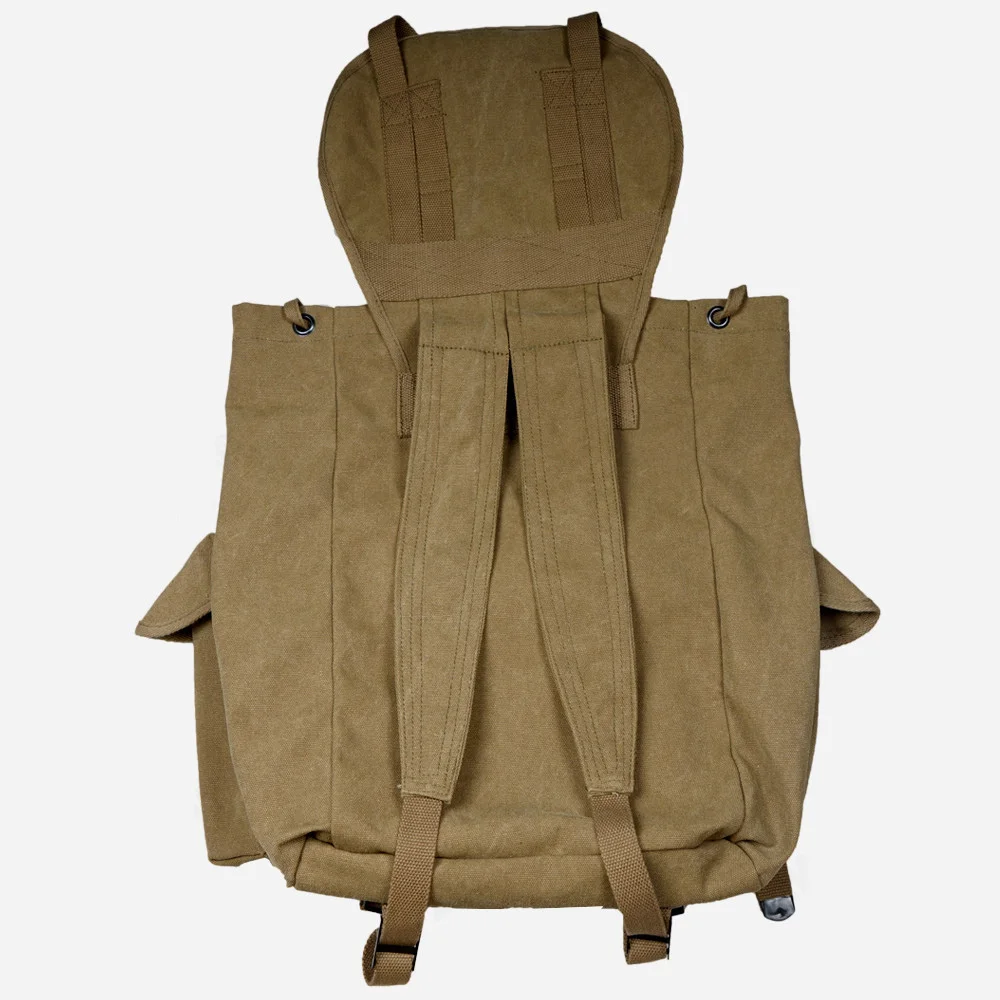 Sac à dos en toile M14, sac de course rétro WW2 US, sac de rangement, équipement de camping