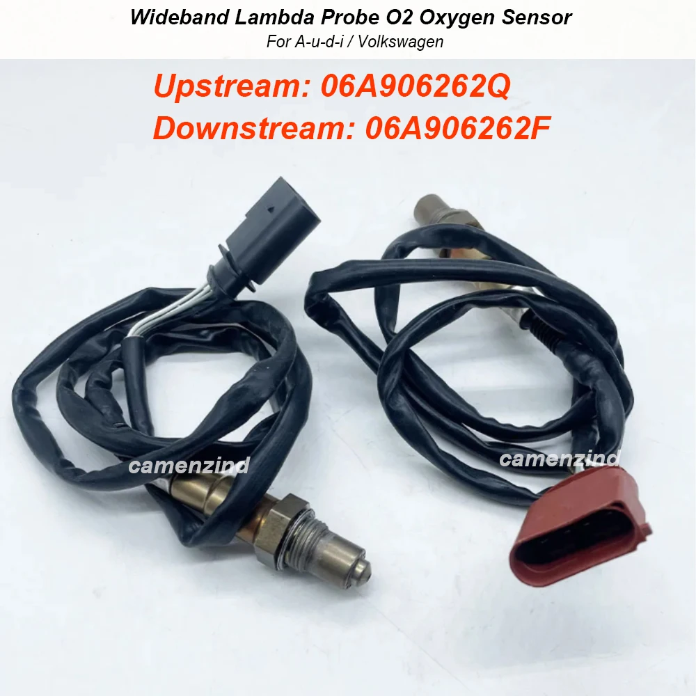 Sonda Lambda de Banda Ancha 06A906262Q 06A906262F, Sensor de Oxígeno O2 para Volkswagen Jetta Golf Beetle Phaeton 0258010032 1K0998262Q