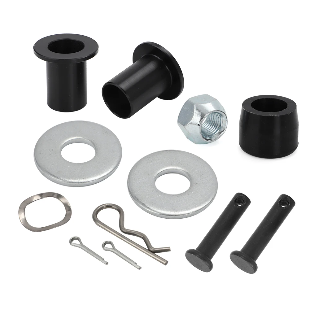 Complete Transfer Case Shifter Bushing Kit For Jeep CJ5 CJ7 Scrambler Dana 300  Washer Pin Nut Set