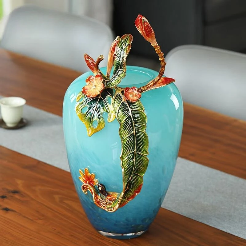 Vaso portafiori soggiorno studio armadietto del vino decorazione della casa