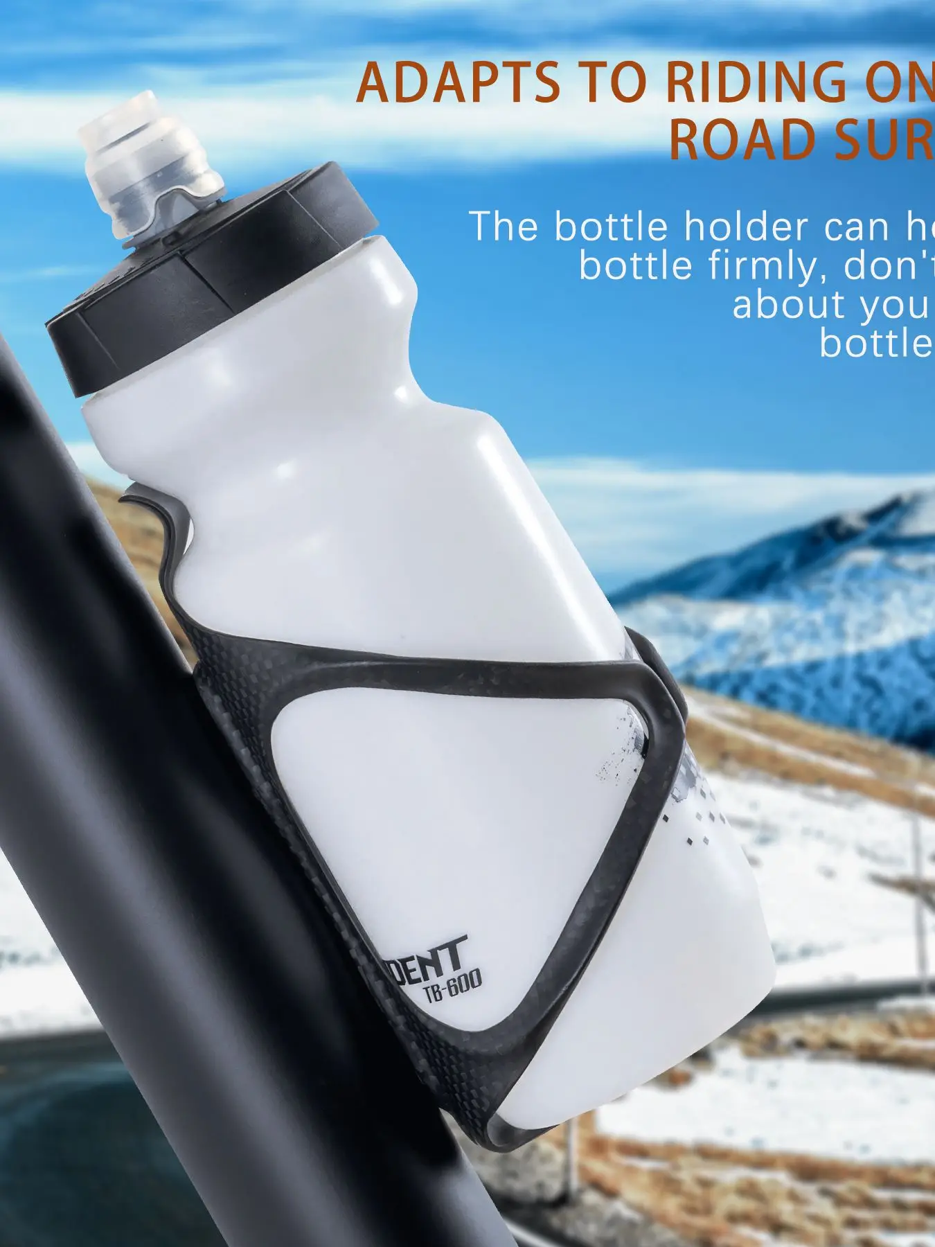 AliExpress Hualong HUALONG Carbon Fiber Bicycle Water Bottle Cage MTB Road Bike Water Bottle Holder Cages Matte Black, Weight (22±2g)