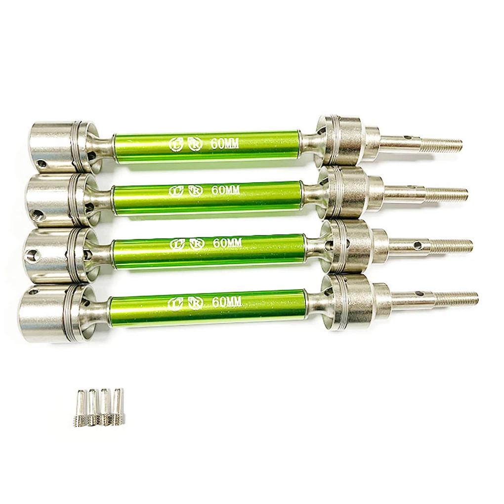

4pcs Aluminum Alloy 1/10 Universal Drive Joint For MAXX RC Car Part RC Car Accessories Replacement Parts