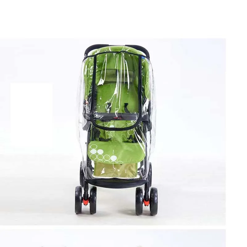 Baby Stroller Rain Cover, Universal Travel Weather Shield Breathable Baby Stroller Rain Cover for Windproof, Waterproof