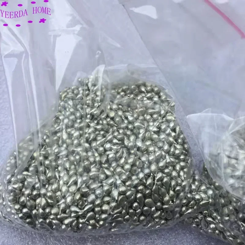 Groothandel Pure Sn Metal Granule voor Wetenschappelijk Onderzoek Experiment 99,99% Pure Tin Ball Tin Deeltjes Zeldzame metalen materialen