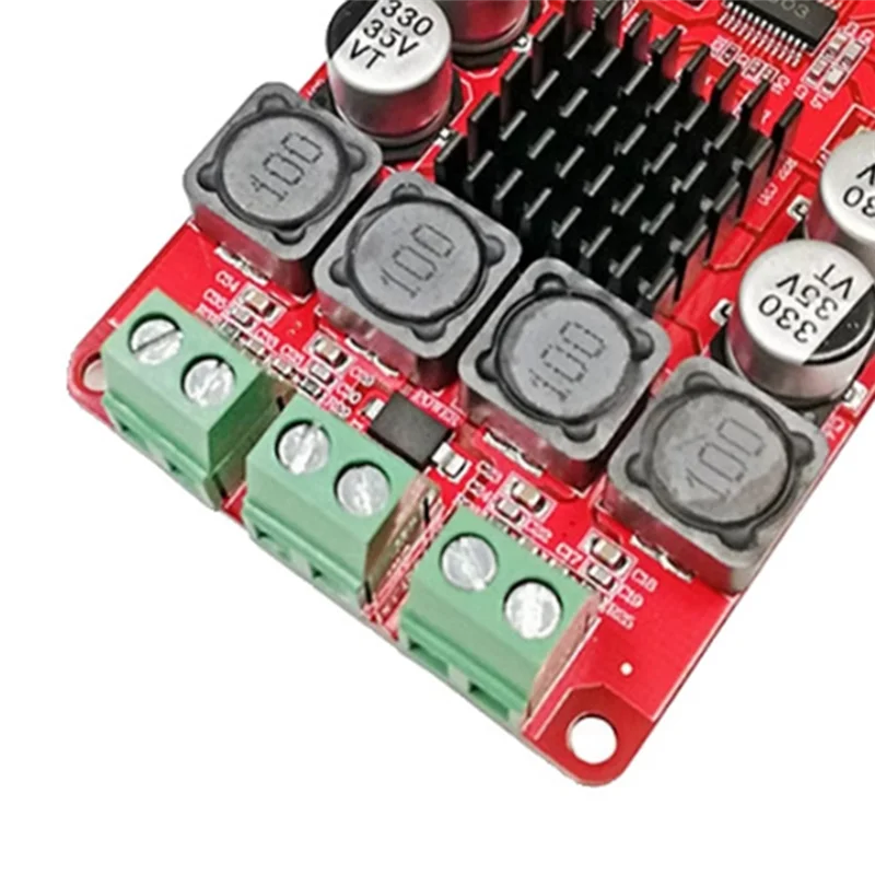 B63B-TPA3116 Digital Audio Amplifier Board TF Card U-Disk Player 2X50w Power Amplifier Board Bluetooth For Receiver FM Radio