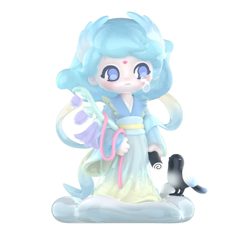 New Genuine Azura Lingque Fairy Anime Figure Hanging Card Model Doll Ornament Desktop Collection Decoration Cute Toy Girls Gift