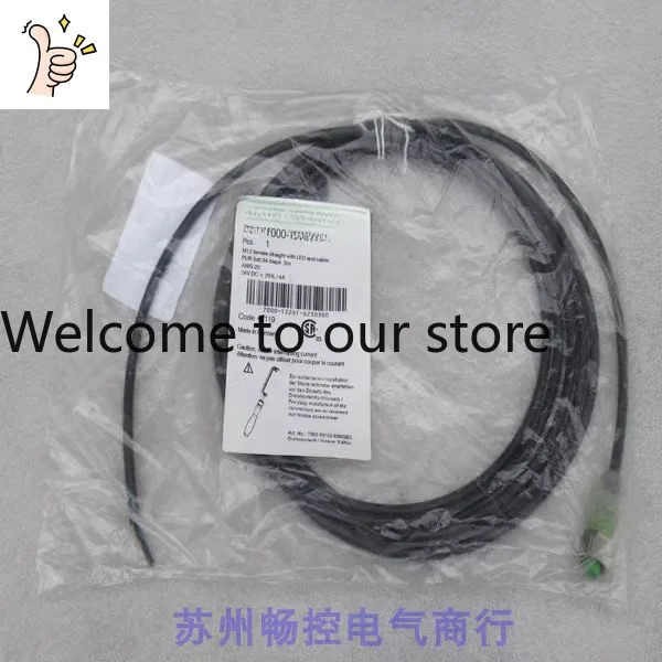 Brand New 7000-12261-6230300 Spot M12 Straight Head 3 Core 3M