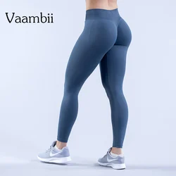 Mallas de Yoga con realce de glúteos, pantalones de entrenamiento deportivos sin costuras, ropa de gimnasio, Leggings deportivos de cintura alta