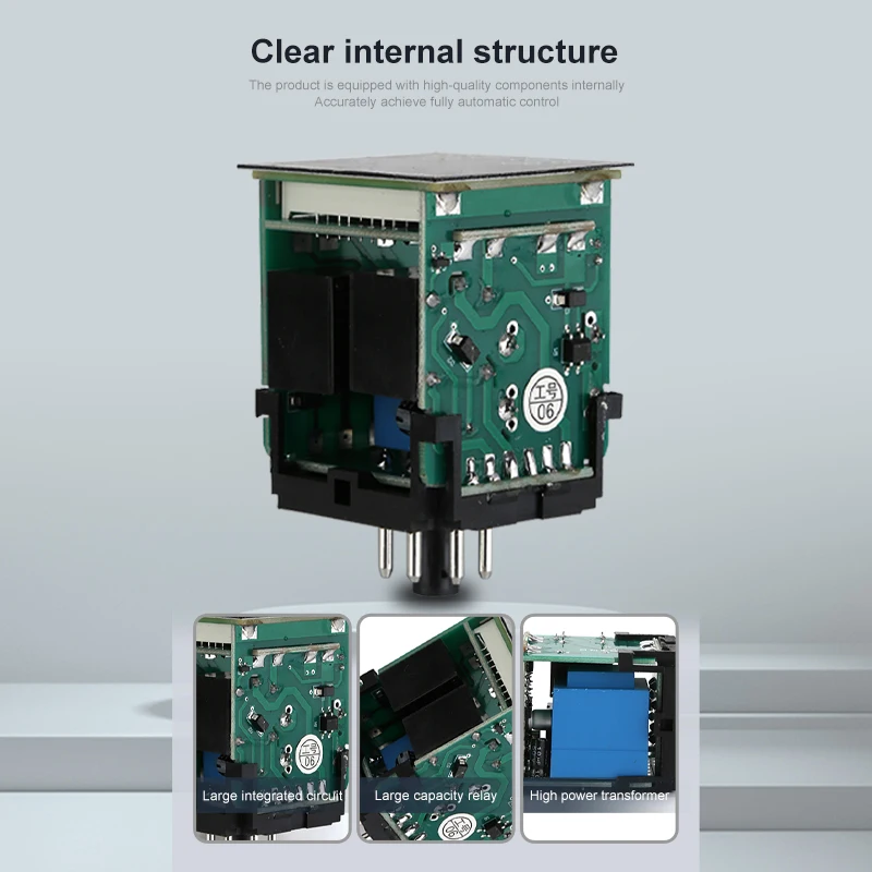 New Digital Display Time Relay DH48S-S Power-on Infinite Cycle Delay Intelligent Relay 220V 24V