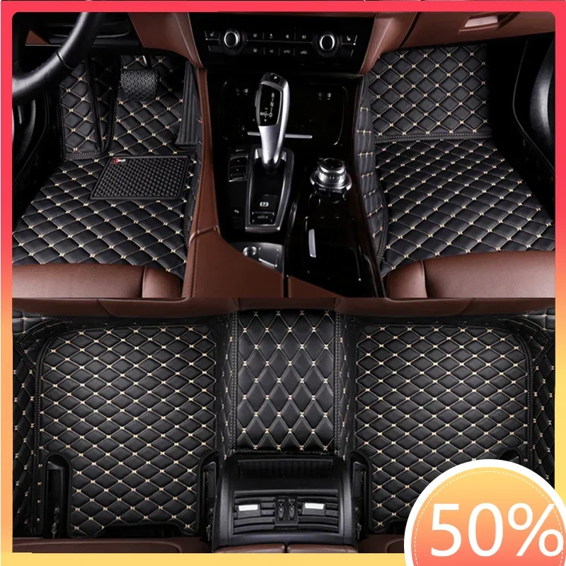 Custom 3D Full surround Car Floor Mats for BMW 4 Series F32 Coupe F33 convertible F36 Gran Coupe Interior Accessories Leather