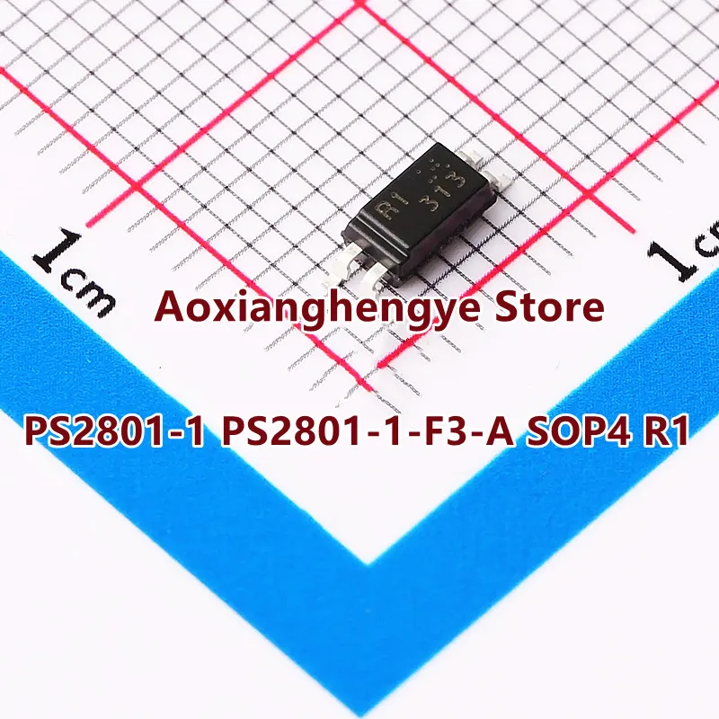 20PCS PS2801-1 SOP4 PS2801-1-F3-A（Marking：R1）HIGH ISOLATION VOLTAGE SSOP PHOTOCOUPLER