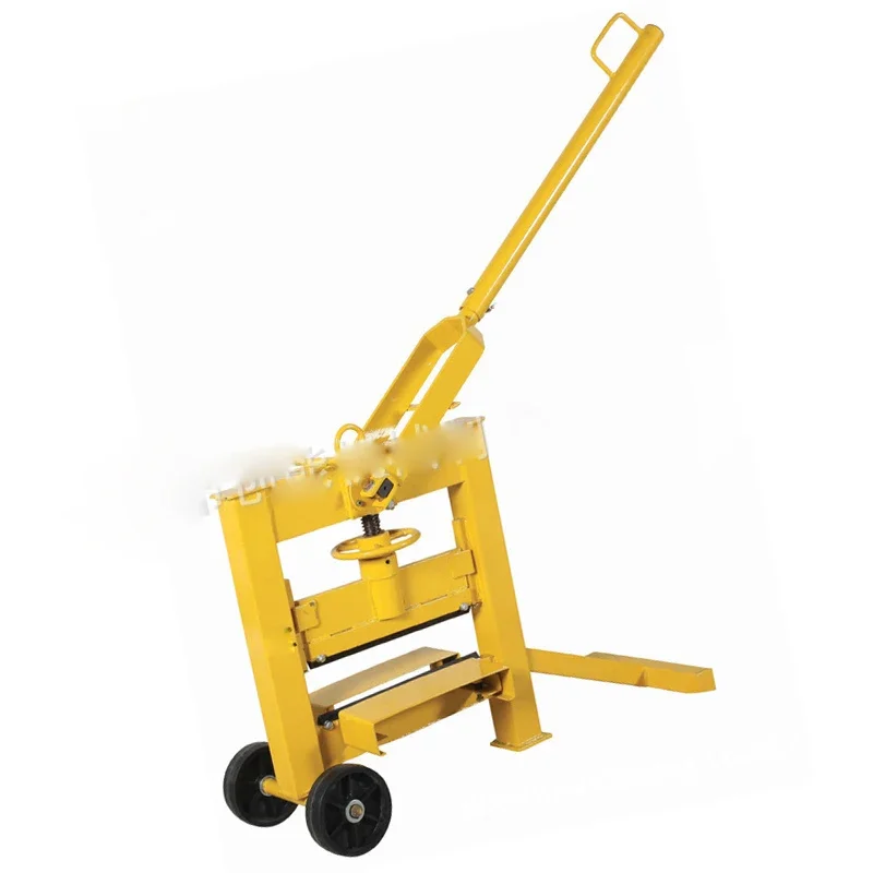 Block Cutting Machine, Manual Brick Cutting Machine, Brick Cutter, Small Portable Wheel for Landscaping Commercial Projects