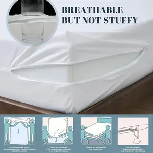 أفضل 10 غطاء مرتبة بسحاب للمبيعات - رقم 8