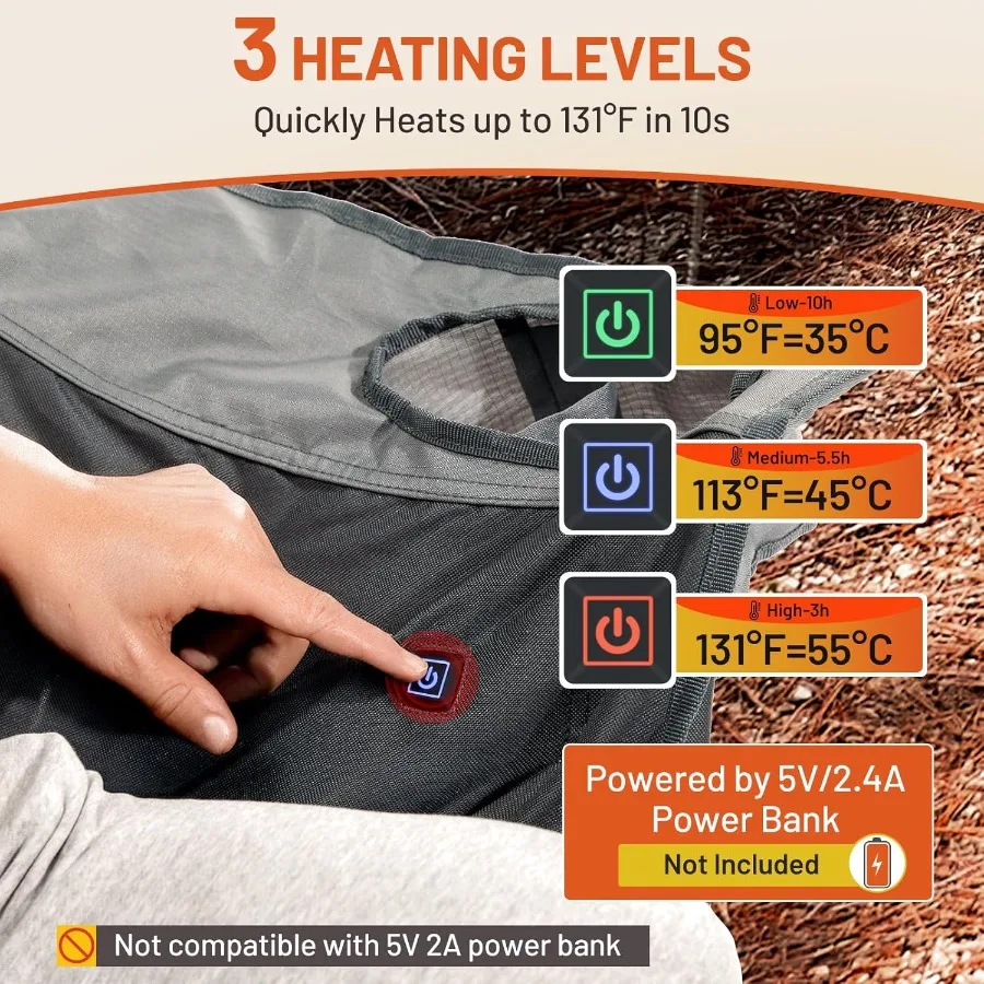 كرسي تخييم مزدوج ساخن بوزن 700 رطل، أريكة تخييم قابلة للطي للاستخدام الخارجي عالي التحمل مع راحة ومتانة معززة، مثالية للخارج